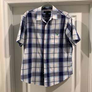 U.S. Polo Assn. Men’s Plaid Button Down